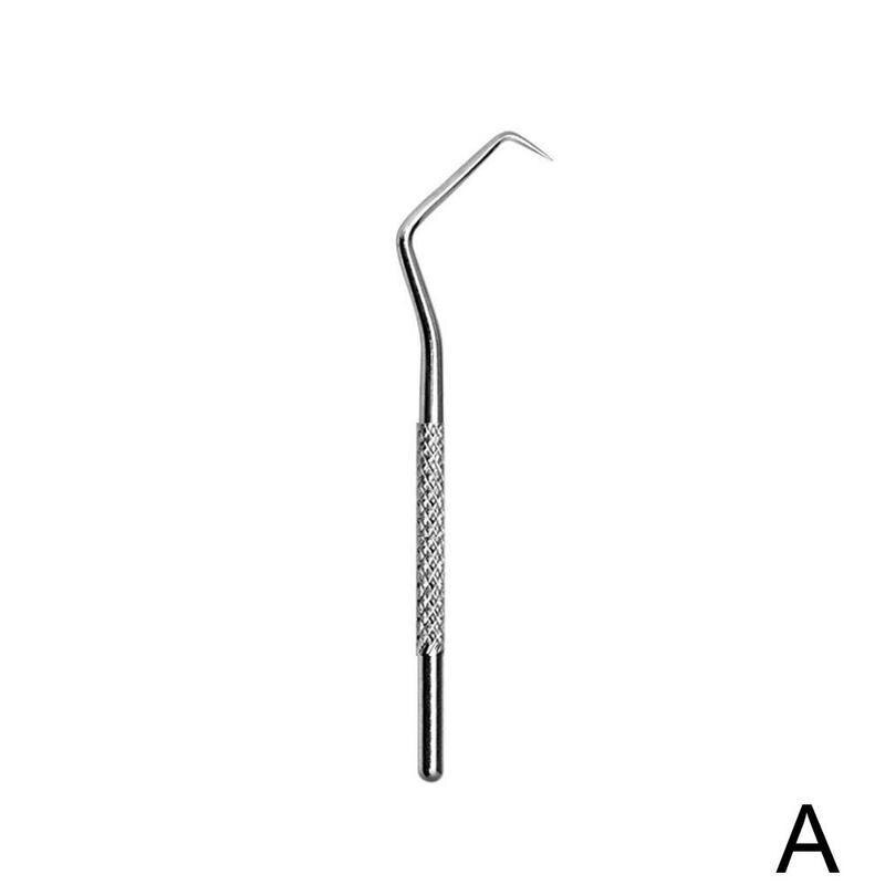 Roestvrij Staal Tandenstoker Met Aluminium Metalen Tandenstoker Houder Draagbare Outdoor Tooth Pick Dispenser Mondhygiëne Care Apparatuur: Naakt
