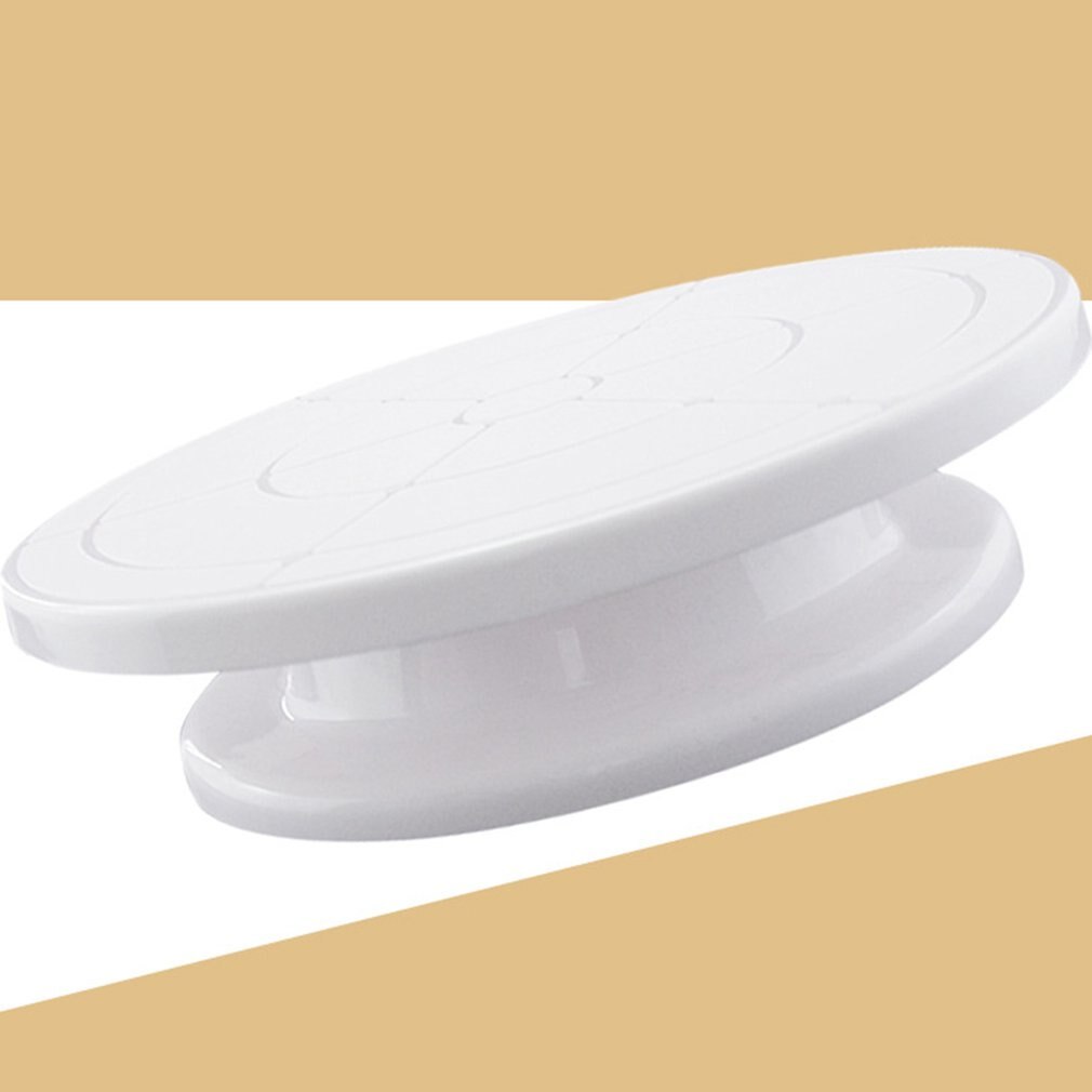 Abs Plastic Rotating Turntable Cake Stand Can Be Turned Round Decorating Turntable