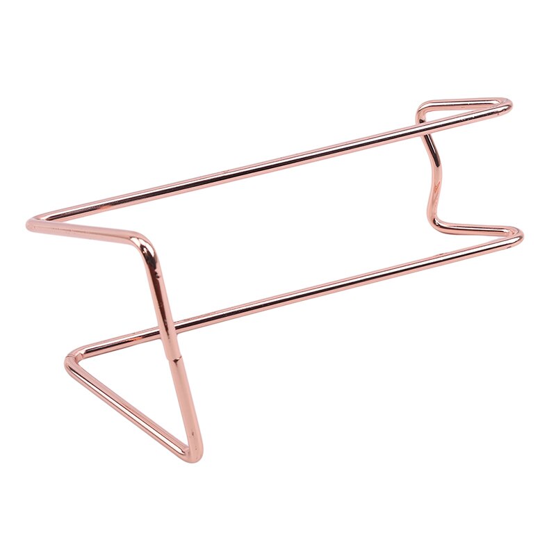 Estante de acero inoxidable para botellas de vino, soporte sencillo de galvanoplastia artesanal para vino tinto, cerveza, accesorios para el hogar, 3 colores