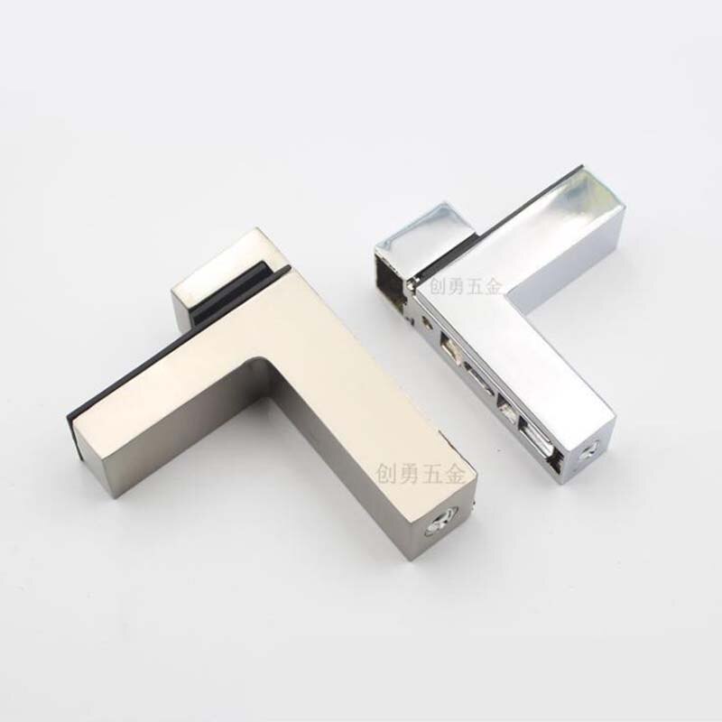 Glass Clamps 12Pcs Aluminum Alloy Glass Shelf Bracket Adjustable Glass Clamp Holders For 8-10mm, Wall Mounted Glass Shelf Support For Glass And Wooden