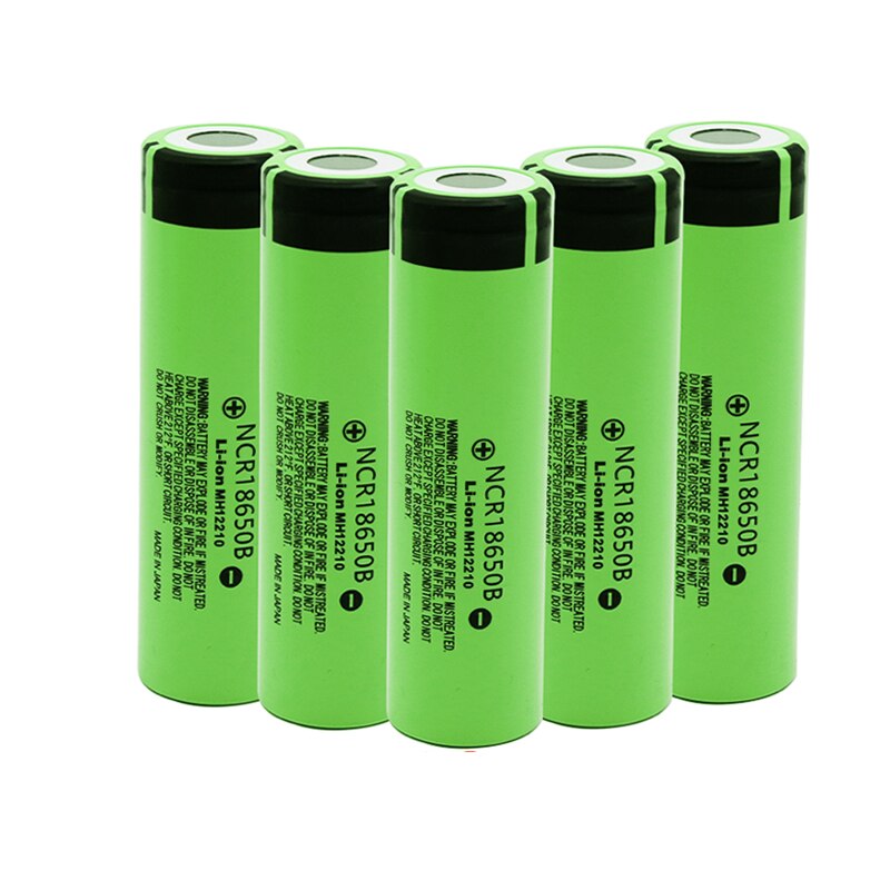 100% Original 18650 battery NCR18650B 3.7 v 3400mah 18650 Lithium Rechargeable Battery For Flashlight batteries