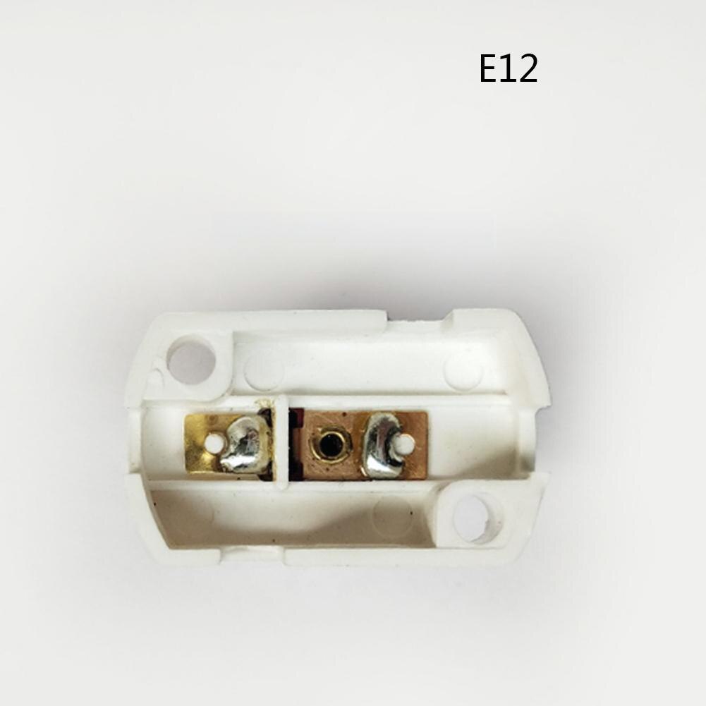 Douille à vis E12/E14, Mini socle de lampe, adaptateur d&#39;ampoule domestique, outils support de lampe K2Q4