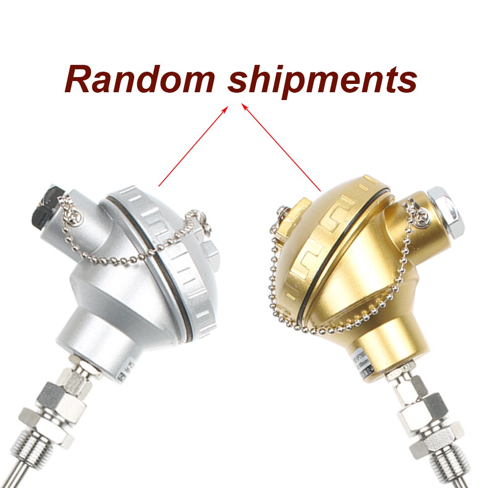 Beweegbare draad  m16 m20 pt100 temperatuursensor sonde zender gepantserde explosieveilige platina rtd thermokoppel weerstand