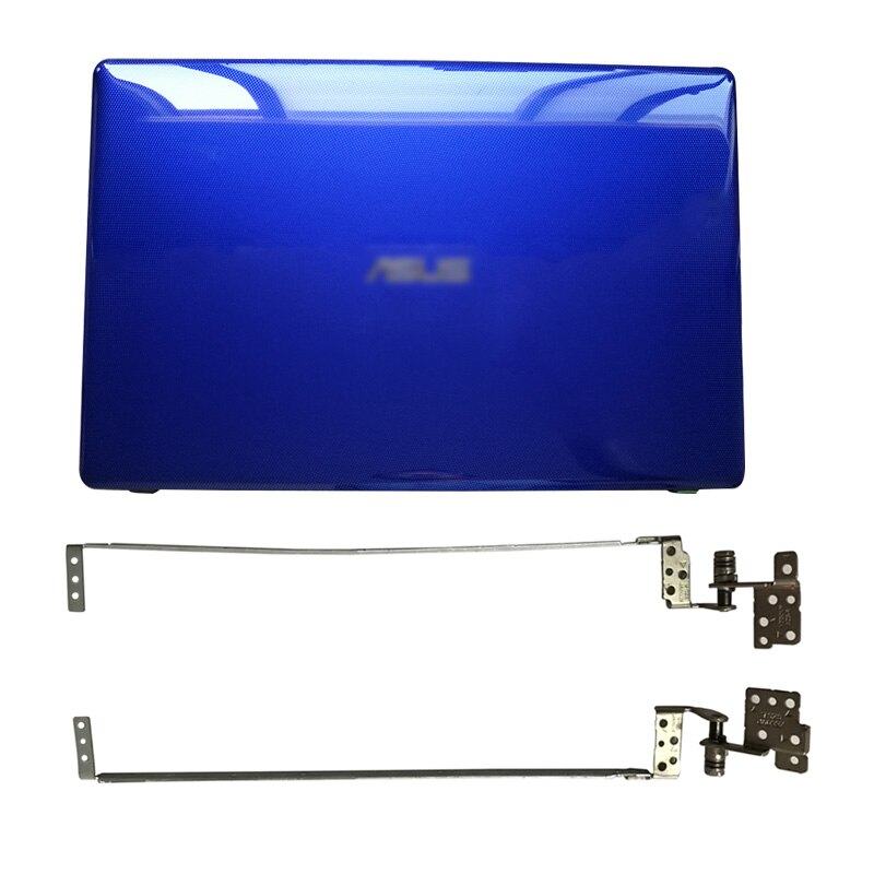 portátil cubierta/bisel frontal/bisagras para Asus X550 F550 A550 X550C X550VC FX50 FX51 FX60 X552M ZX50 K550L Y581C F550L A550J: Blue A Hinges