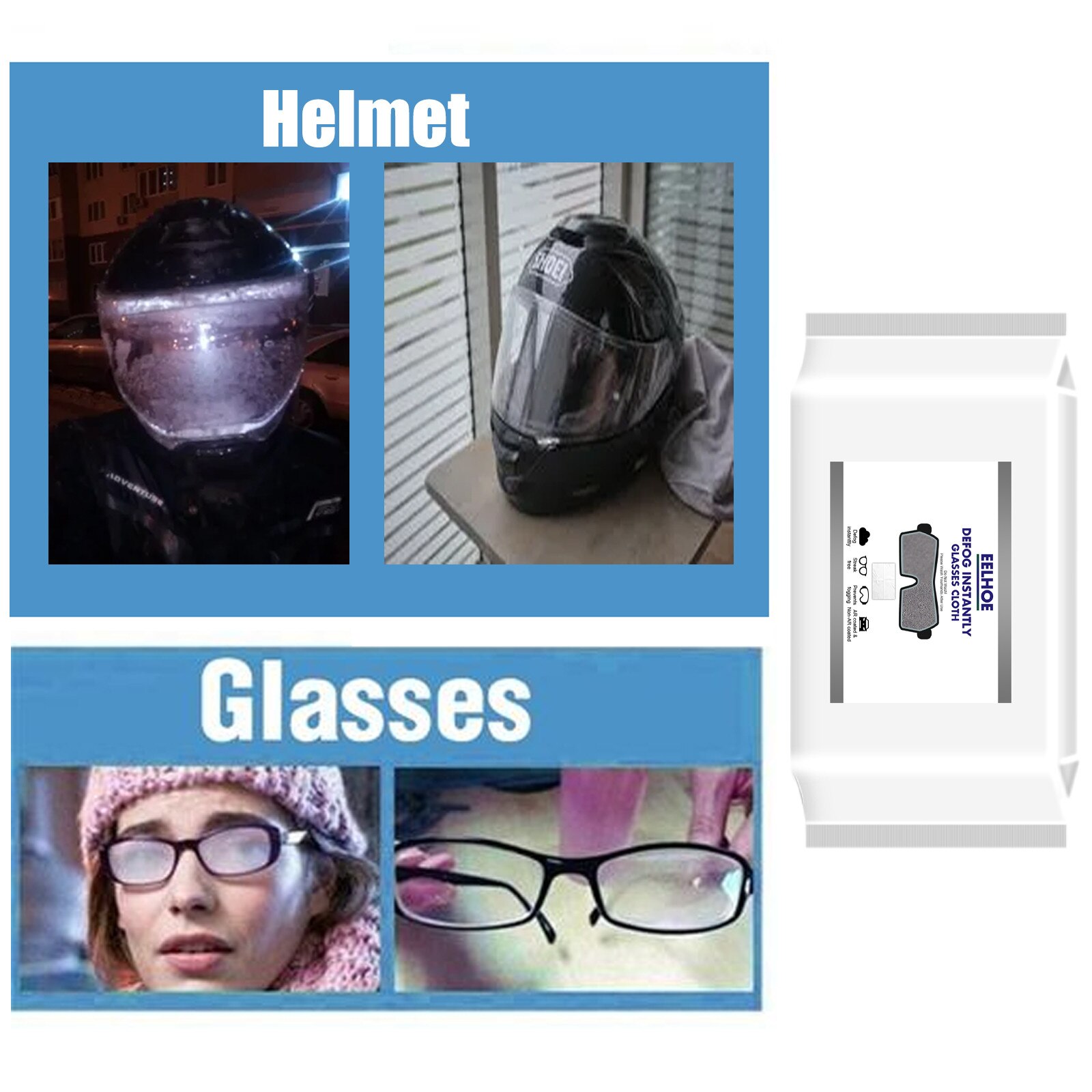 Universal Men Women Anti Fog Wipe Reusable Cloth For Glasses Swim Bicyle Goggles Unisex Glasses Lens Cloth QW