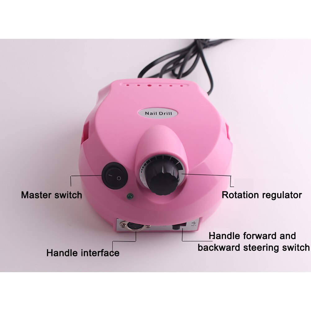 Nagel elektrische manicure machine pedicure frees voor thuisgebruik