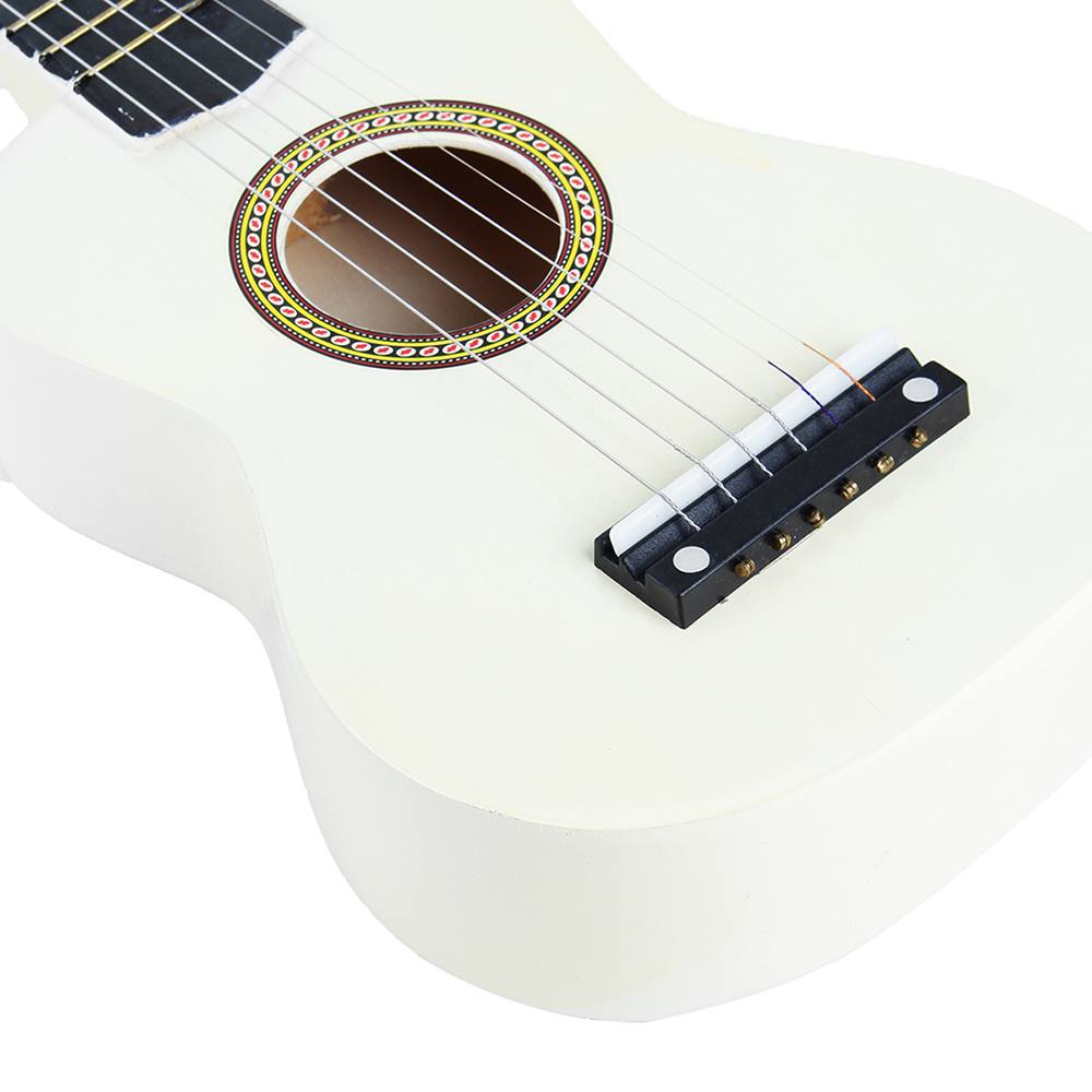 21 Inch 6 String Small Guitar Basswood Acoustic Guitar For Beginners Practice Stringed Musical Instruments
