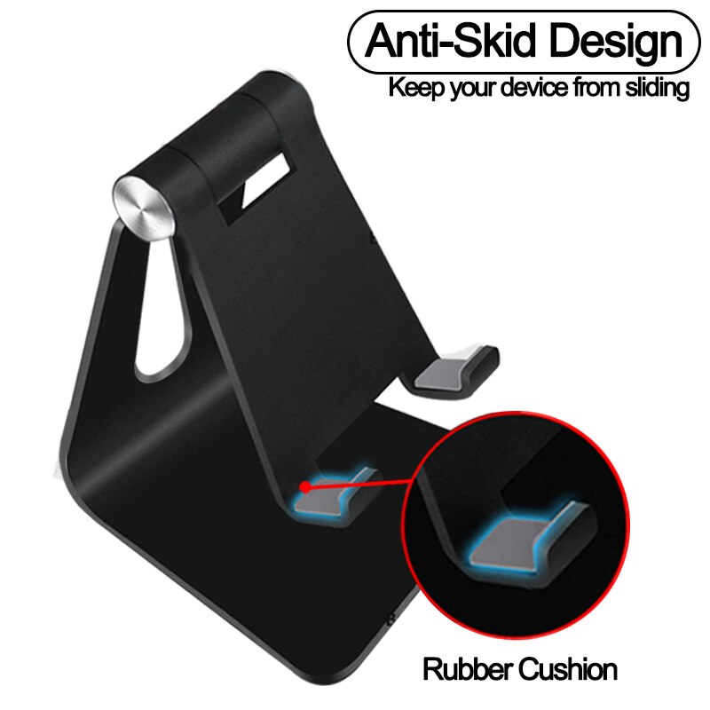 Metal Rotation iPad Holder For iPad 9.7 10.2 10.5 11 12.9 inch Tablet Desktop Stand For Samsung Xiaomi Huawei Phone Tablet