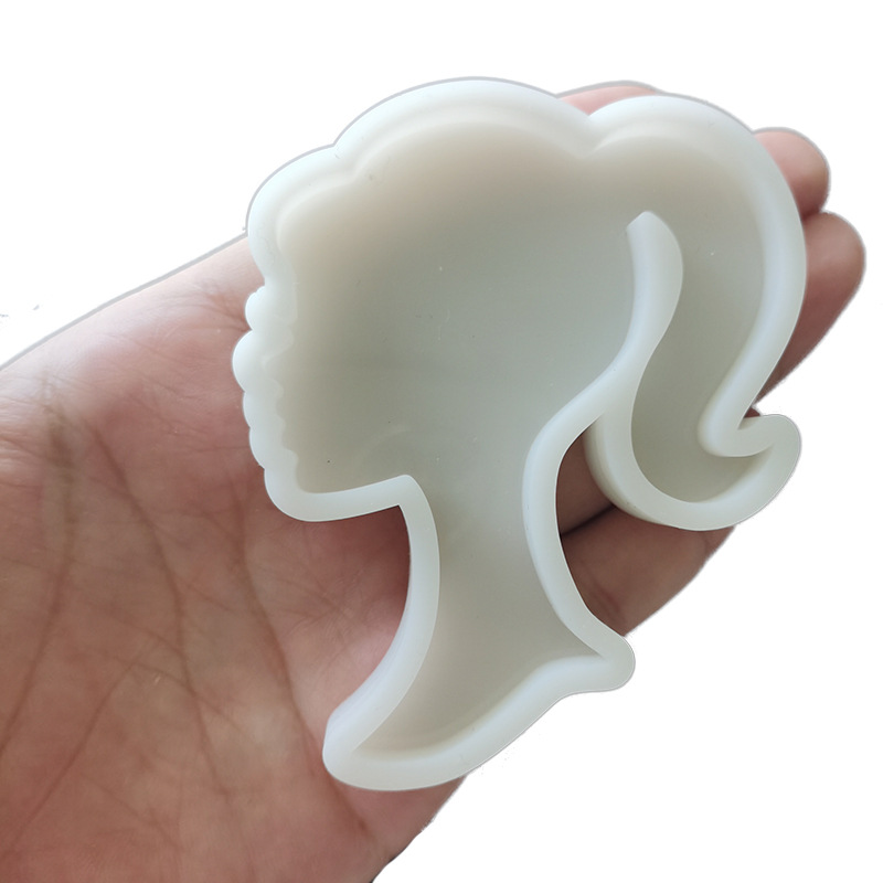 Diy yeso EVA fragancia cuentas coche aromaterapia molde de silicona Cruz atrapasueños aromaterapia vela gota pegamento molde M671: Blanco cremoso