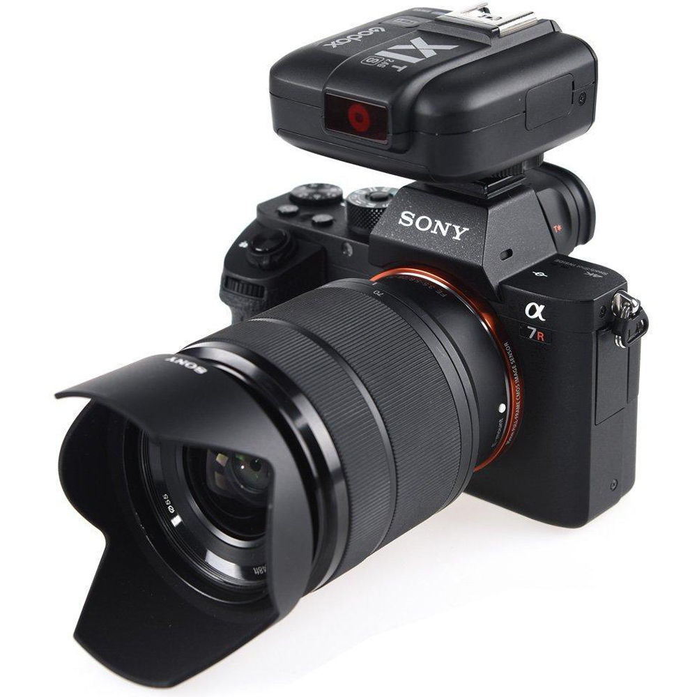 Godox  x1t- s  x1ts ttl 1/8000s hss fjernudløser transmiiter godox 2.4g trådløst x-system til sony kamera  a77ii/a7 rii /a7r/a58/a99