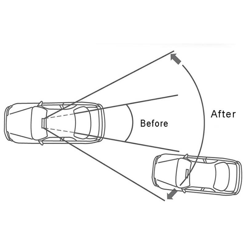 Espejos retrovisores universales de 12 &quot;para coche, espejo retrovisor panorámico con Clip Interior, gran angular, superficie transparente convexa