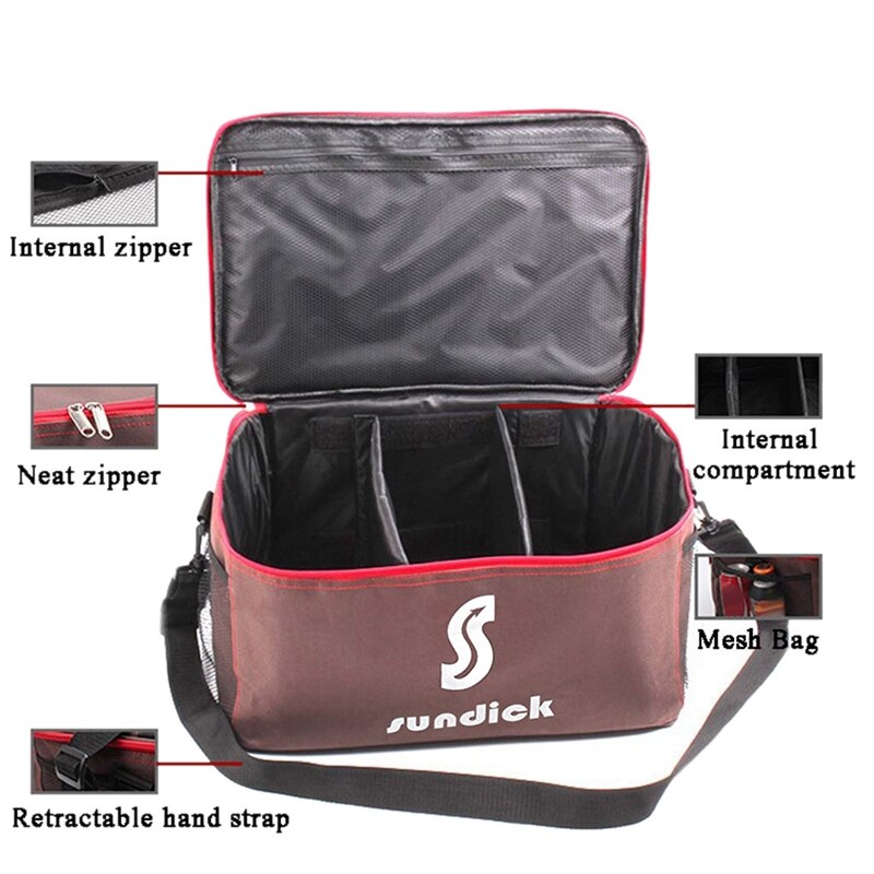 Sac de rangement des aliments Portable, Camping randonnée pique-nique, Camping sac de rangement des aliments Portable pique-nique sauvage vaisselle de table, batterie de cuisine en plein air, Pot de gaz Anti