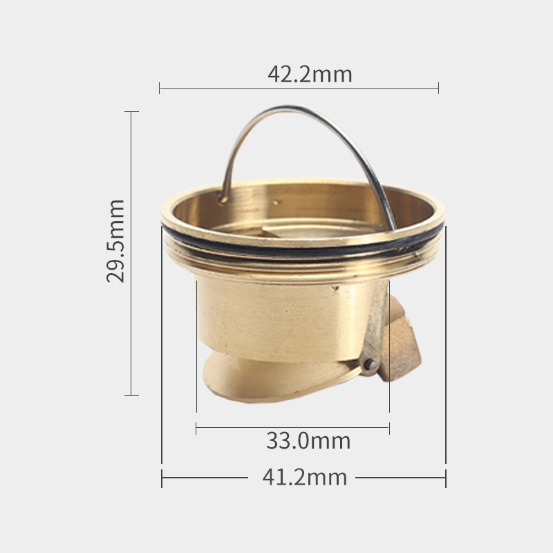 1 Stuks Badkamer Deodorant Kern Afvoer Filter Vloer Zeef Plug Sifon Gootsteen Anti-Geur Anti-Insect Afvoer Stopper Bad Gereedschap: Rood