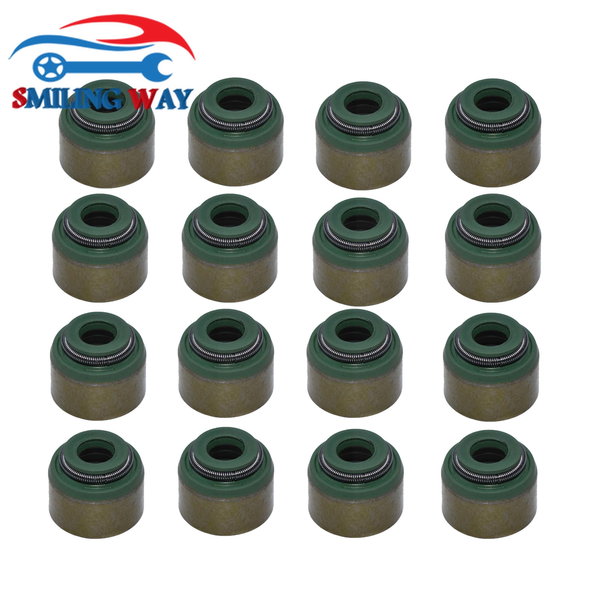 Sello de vástago de válvula de escape de admisión, para Honda CRV CR-V 2.0L 1997-2001 y Acura Integra 1.8L 1990-2001 OE #14711-P75-000, 14721-P75-000