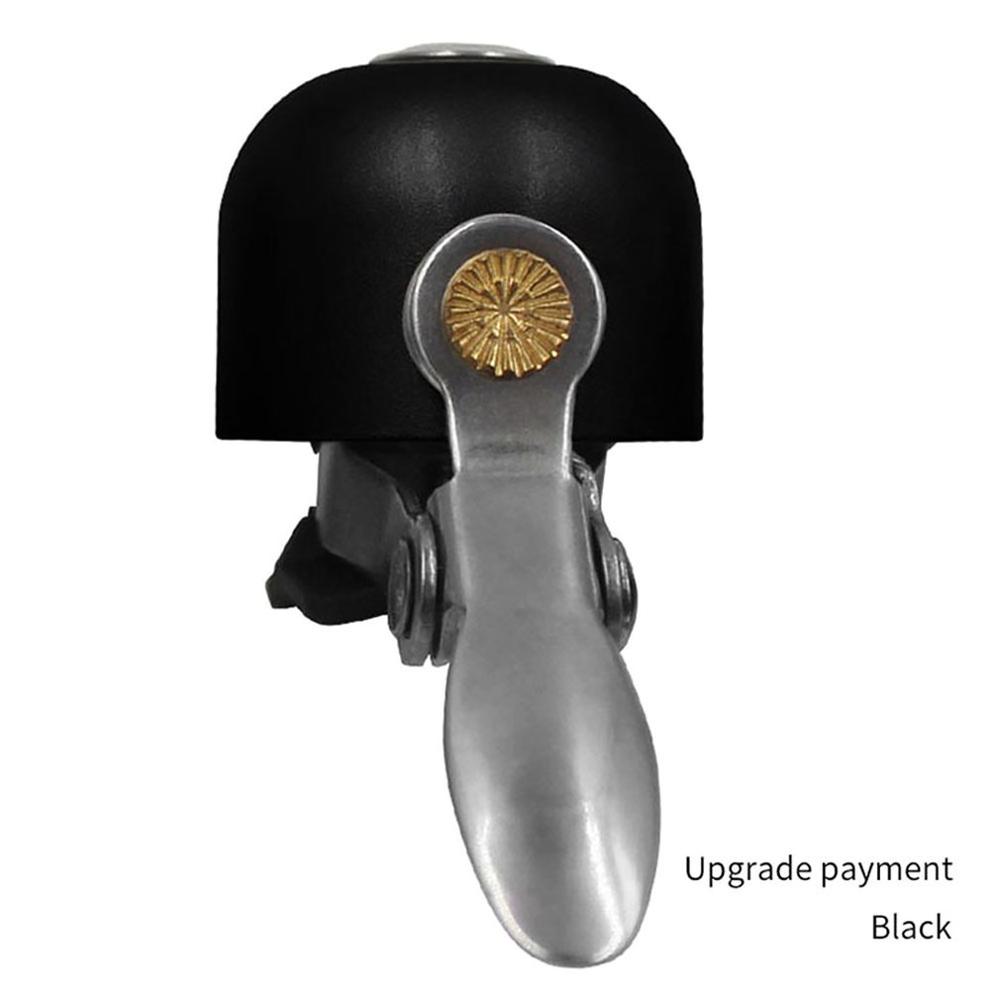 Bicycle Bell Folding Bike Retro Bell Mountain Bike Bell Horn Bicycle Cycling Accessories Bicycle Bell: black Upgrade