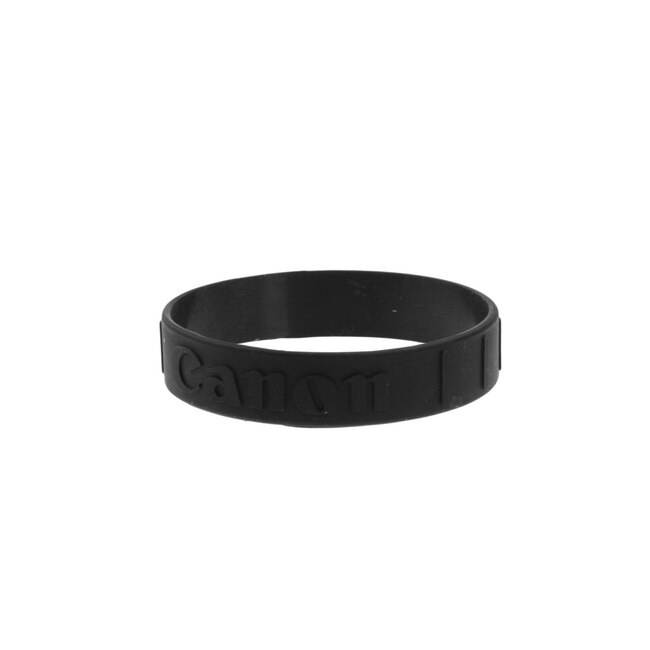 Meking Kleurrijke Silicone Follow Focus Ring voor Canon DSLR Lens Filter Anti-slip Zoomen Controle Rubber Band: Black