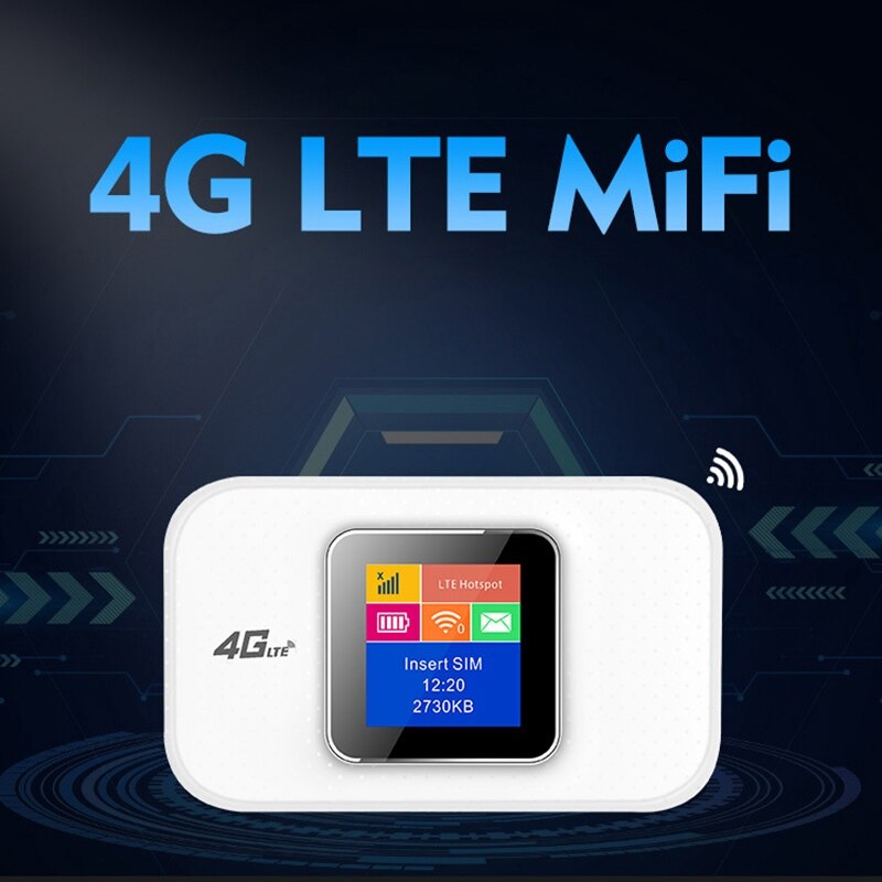 4g wifi router mini router 4g trådløs bærbar lomme wifi mobil hotspot bil wi-fi router