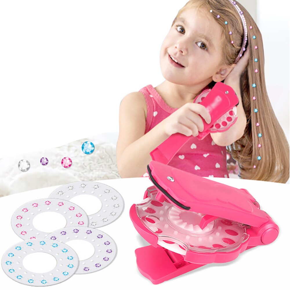Gems Blingers Deluxe Set Speelgoed Pretend Play Jewel Refill Set Diy Meisjes Haar Styling Tool Diamant Sticker Speelgoed