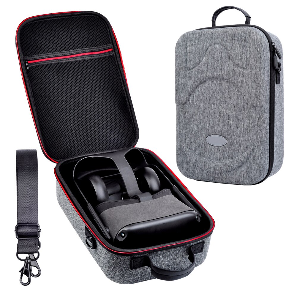 Pour Oculus Quest VR casque étui de transport étanche étui de protection sac de rangement avec boucle de sangle