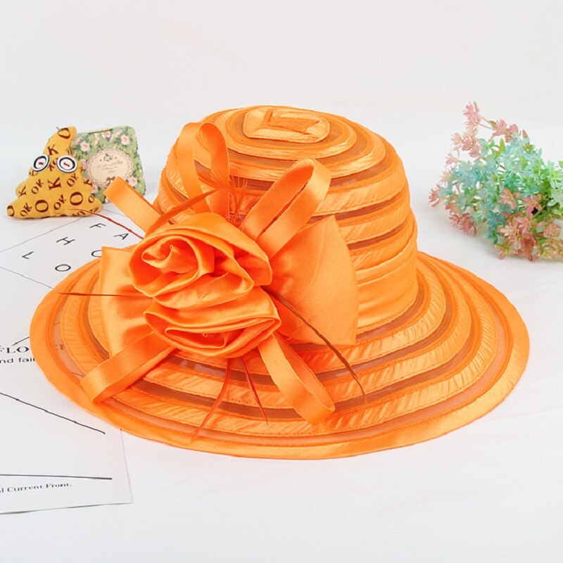 Crème bruiloft hoed widebrim bruids hoed, Royal Ascot hoed, Kentucky