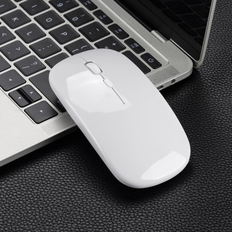 Nuovo Mouse Senza Fili Del Computer Bluetooth Del Mouse Silenzioso PC Mause Ricaricabile Mouse Ergonomico 2.4Ghz USB Mouse Ottico Per Il Computer Portatile Del PC