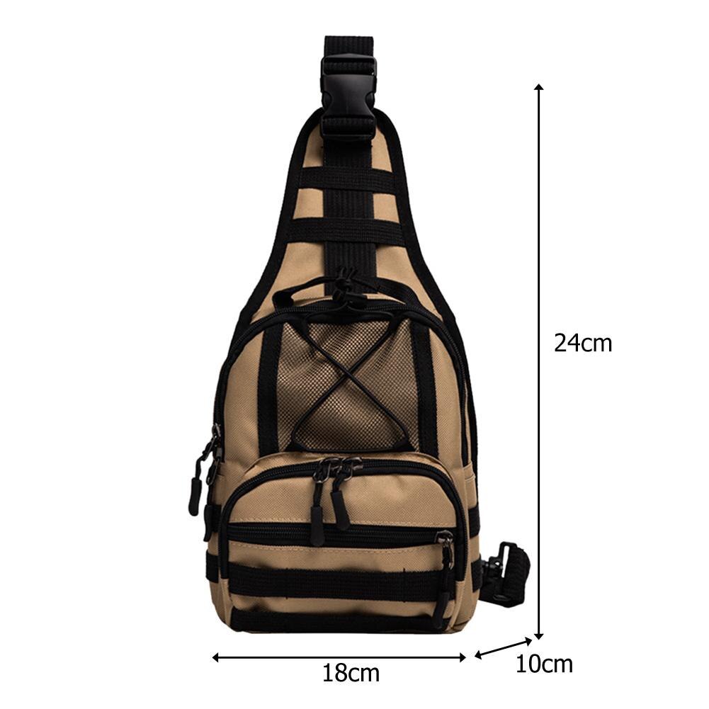 Sacs de voyage durables classique délicat unisexe poitrine Pack en Nylon décontracté sac à bandoulière argent en plein air téléphone pochette voyage