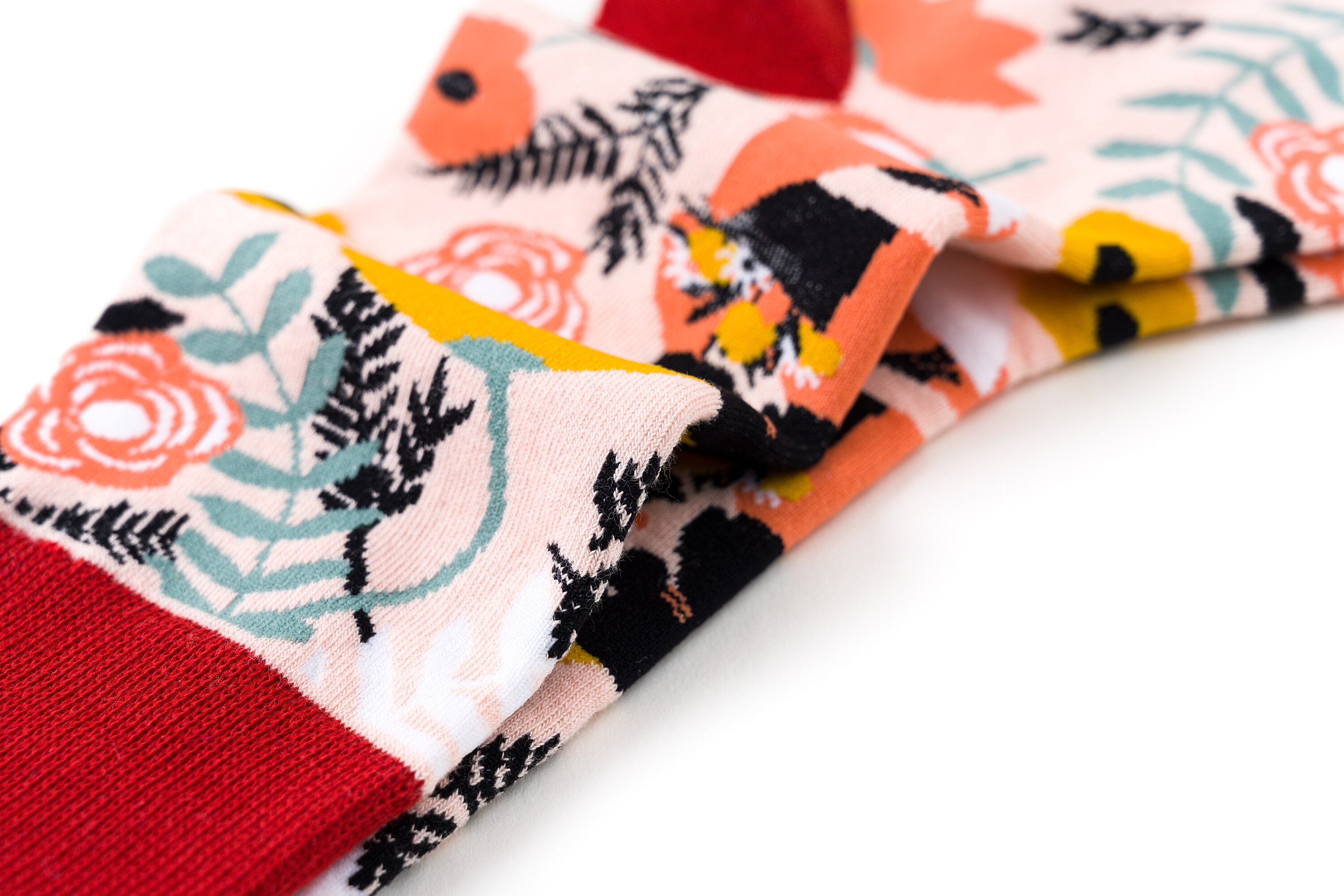 1 pair Women Men socks Funny Beauty illustration animal art Hosiery Streetwear Skate Harajuku cotton socks