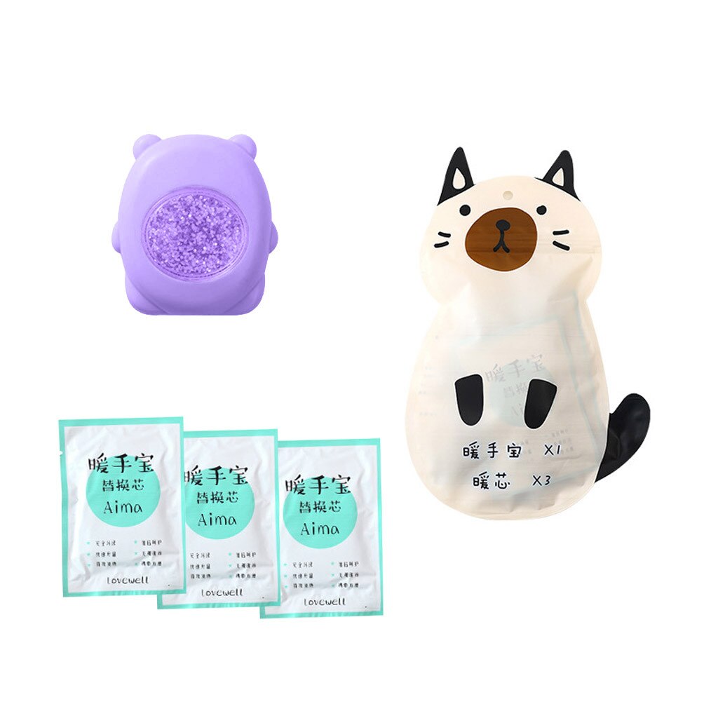 Zimowy ciepły artefakt ciepły kieszonkowy ogrzewacz dłoni ręczna powłoka samonagrzewający się mini przenośny śliczny ręczny ogrzewacz dłoni dla dzieci