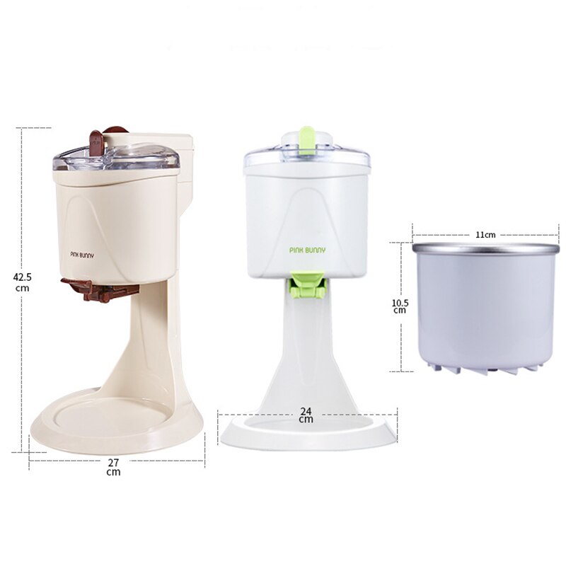 Eis Maschine 220V Haushalts Automatische DIY Gefrorene Obst Maschine 1L Obst Dessert Maschine Milchshake Maschine BL-1000 21W