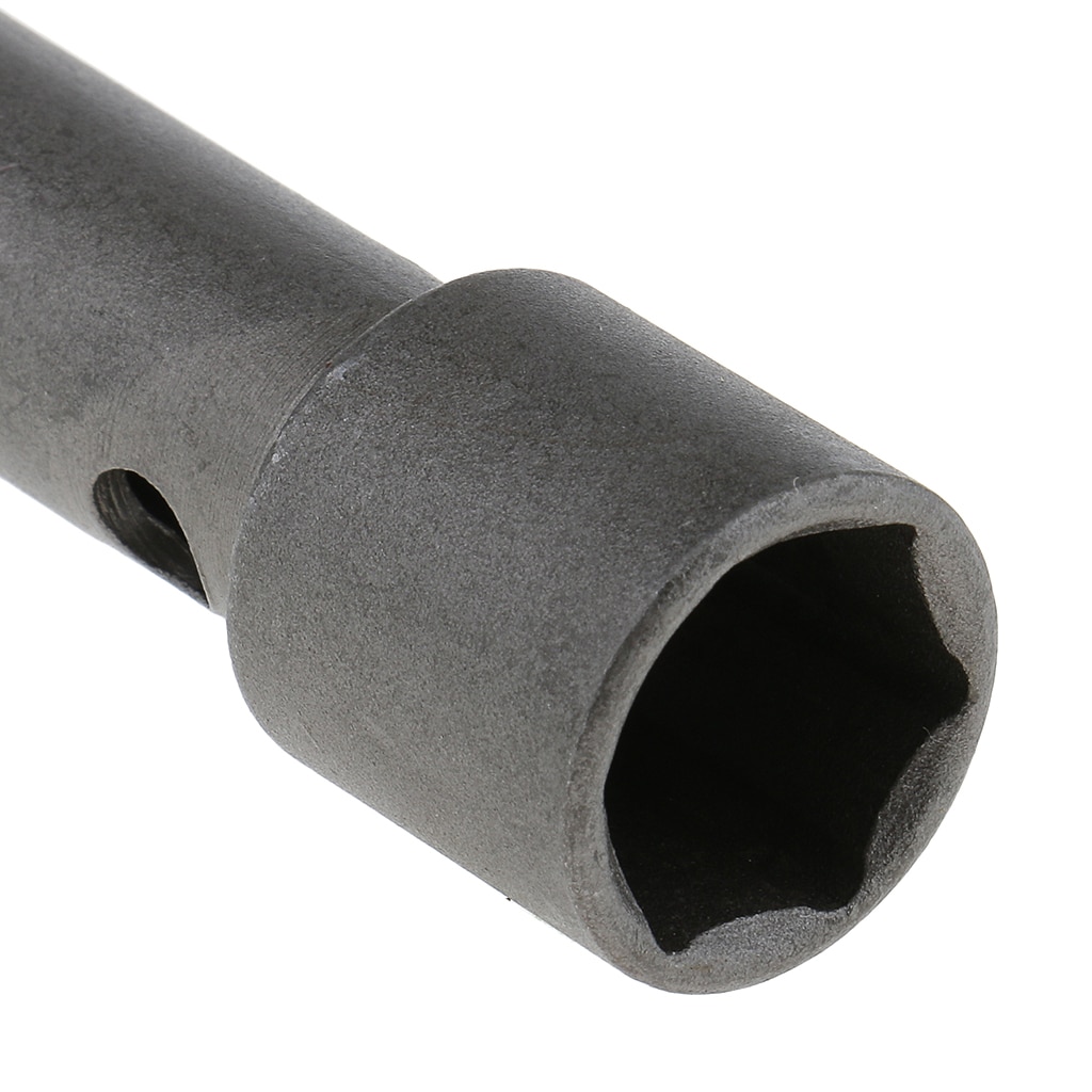 Llave de bujía para motocicleta, 6 puntos, 16mm, 18mm, barra de extensión de Metal duradera, herramienta para motocicleta, enchufe de bujía