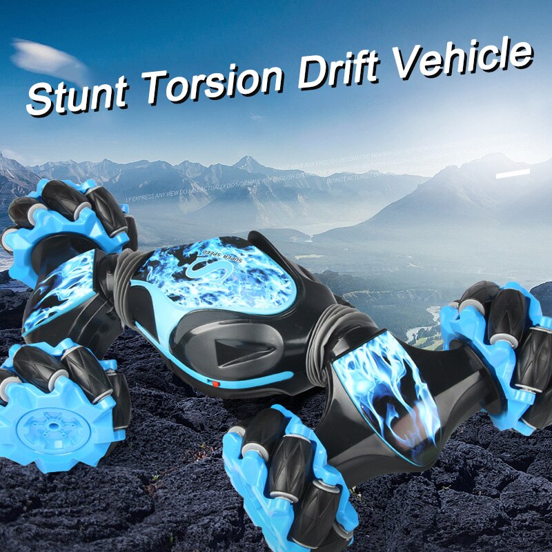 Stunt RC Car Remote Control Twisting Vehicle Car Driving Toy Xmas Birthday NSV775