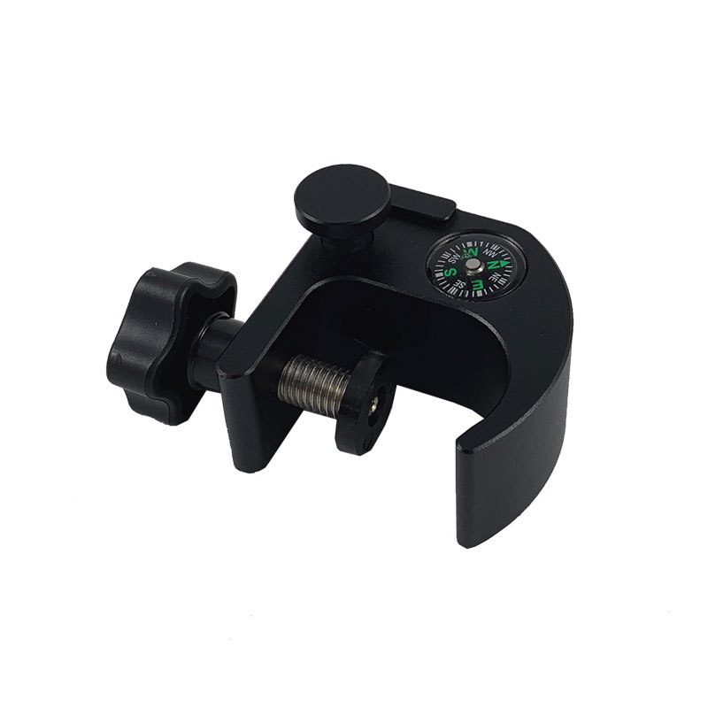 Corrosion-Resistant Gps Pole Clamp with Open Data Collector Cradle Universal Pole Clamp