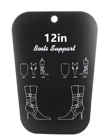 1 Pair Boot Shaper Stands Form Inserts Tall Boot Support Keep Boots Tube Shape Holder Stand for Women Men Boots Shoe Care Kit: 12 in 25.9-32cm
