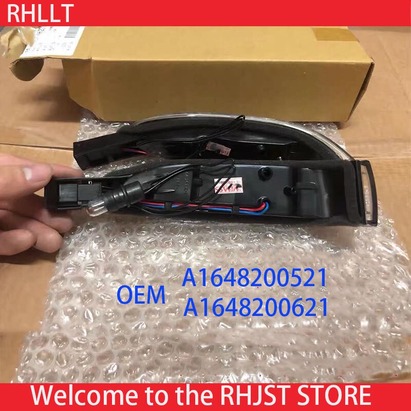 Original reverse mirror steering signal indicator light for Mercedes ML350 ML500 ML320 GL450 GL550 OEM 1648200521 1648200621