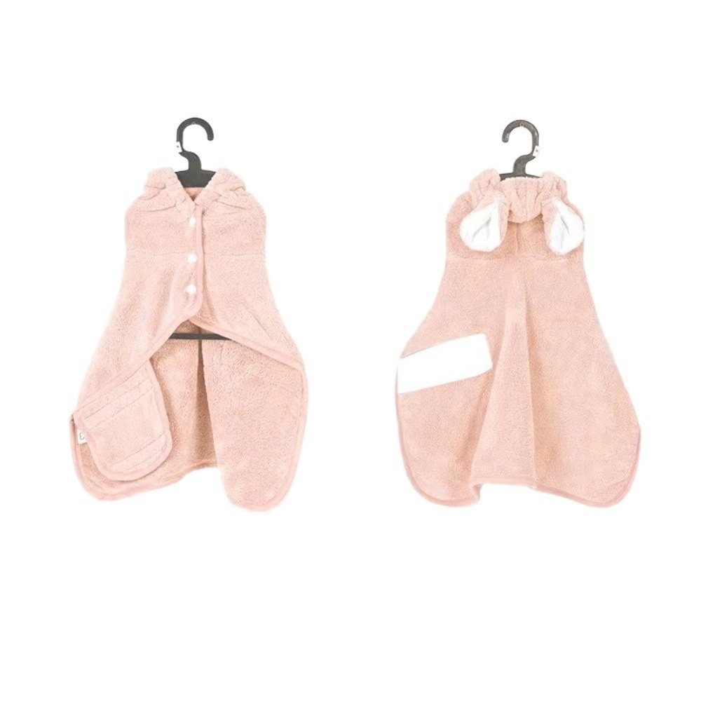 Superchłonny szlafrok dla psa, uroczy kaptur, ręczniki kąpielowe dla zwierząt, szybkoschnący, miękki, bez sierści, szlafrok dla kota dla małych, średnich i dużych psów: Złoto