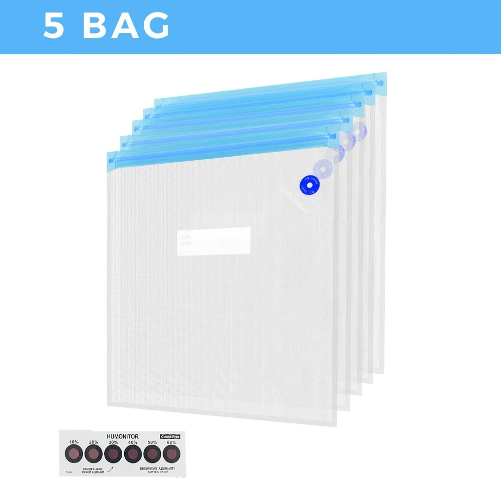 Bolsa de almacenamiento de filamentos para impresora 3D, secador de filamentos PLA/ABS/TPU, seguridad, resistente a la humedad, 20/1 bolsa: Grey