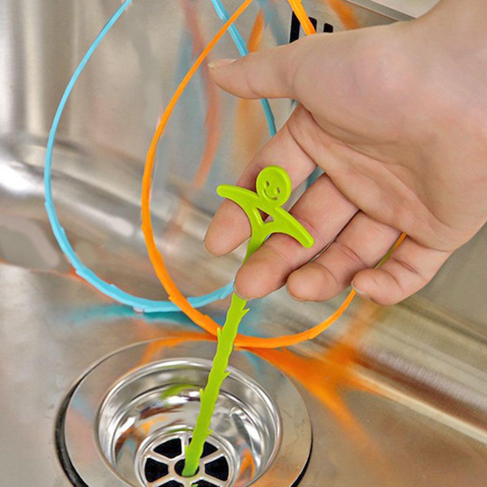 Drain Snake Spring Pipe Dredging Tool Dredge Unblocker Drain Clog Tool For Kitchen Sink Sewer Cleaning Hook Water Sink Tool