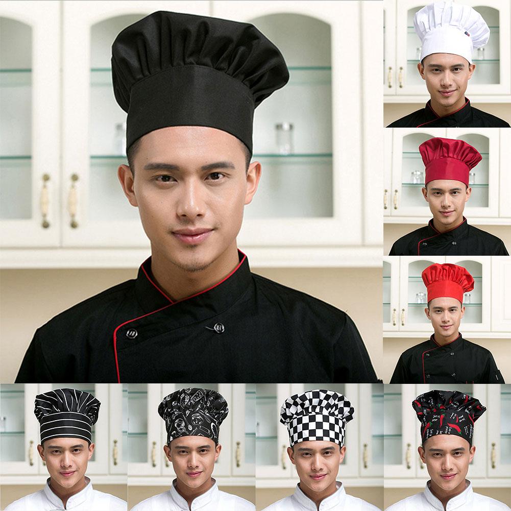 Stretchy Adjustable Men Cap Kitchen Cook Baker Catering Chef Hat Cap Kitchen Cook Baker Catering Chef Hat Cap Kitch