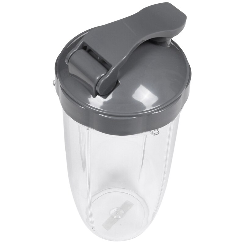 32Oz Vervanging Cups Met Flip Top Te Gaan Deksel Voor Nutribullet 600W En Pro 900W Blender (2 Pack)