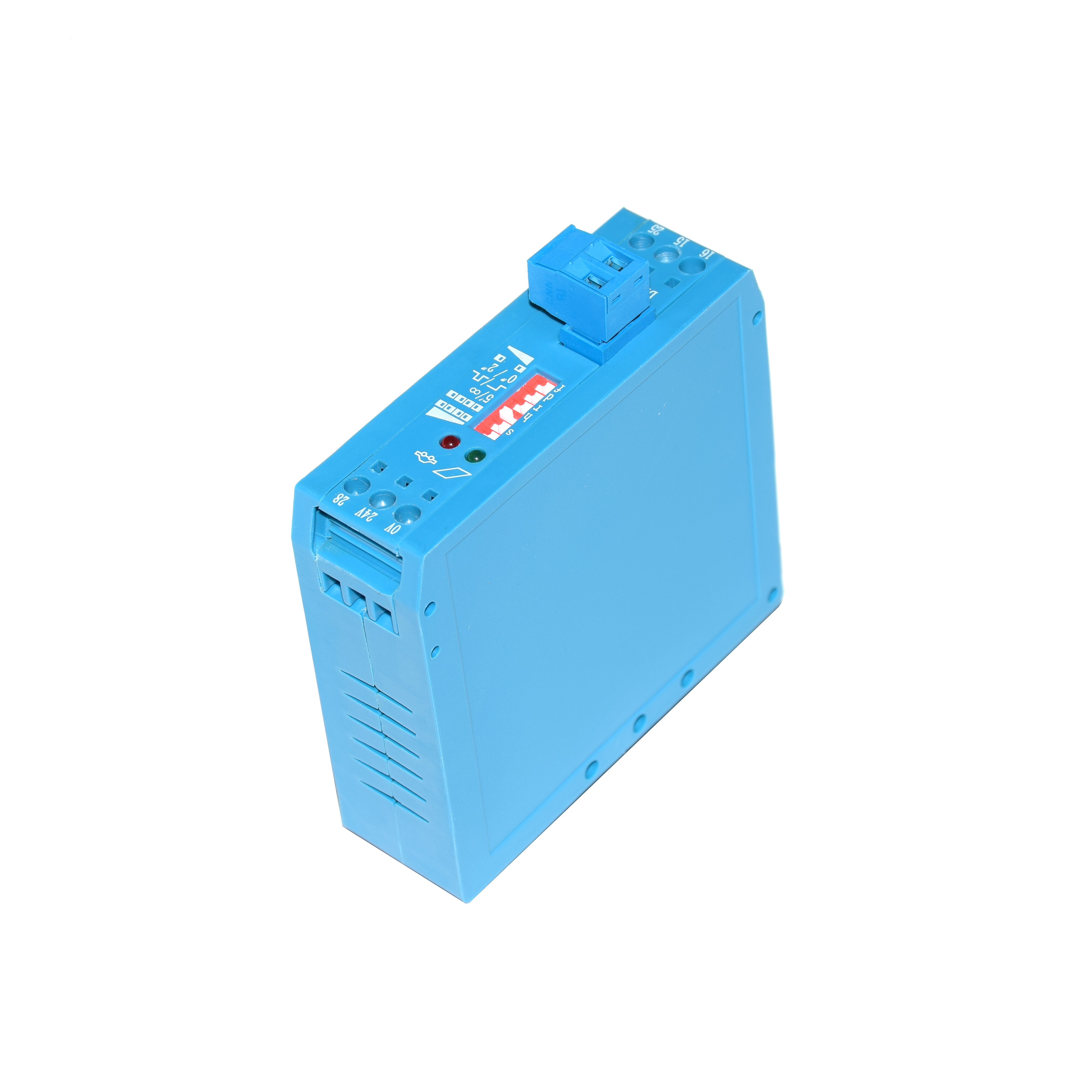 Detector de Bucle Inductivo de un solo canal, DLD-M1H para sistema de estacionamiento, Sensor de detección de vehículos, color azul