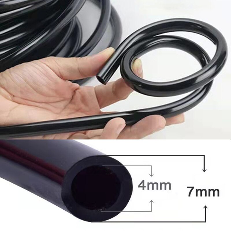 Tuyau d&#39;arrosage en PVC pour serre et jardin, tuyau d&#39;irrigation, 5M/10M/20M/30M/50M, 4 MM/7MM
