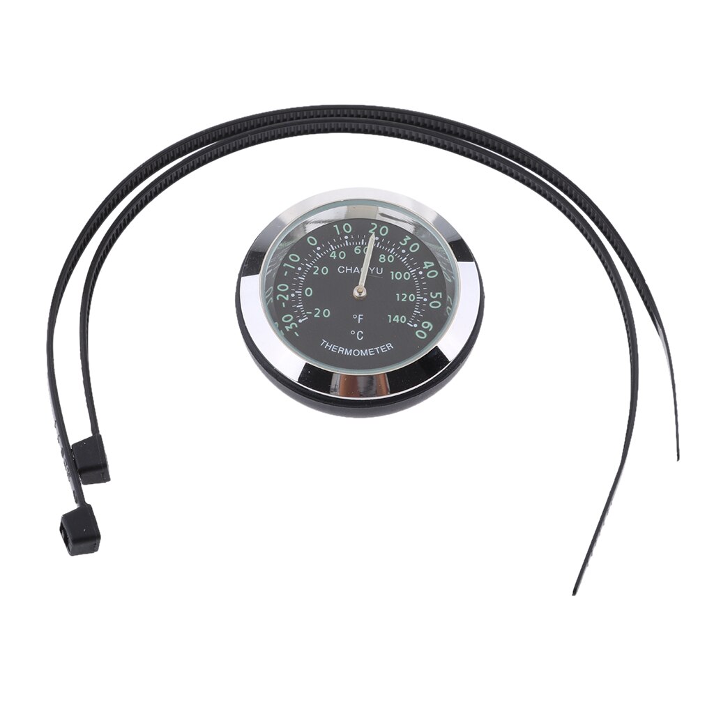Thermomètre universel étanche pour moto | Guidon de moto, thermomètre à température: Black