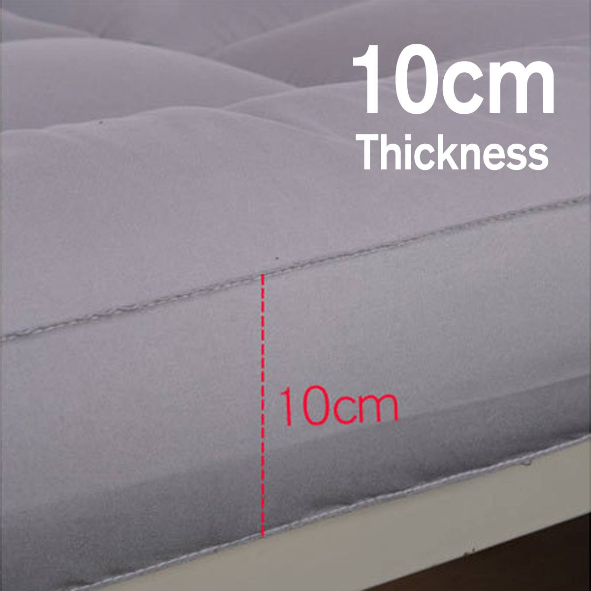 90 x 200cm madras ergonomisk 10cm tykkelse sammenklappelig studerende sovesal madrasser bomuld betræk tatami enkeltseng størrelse