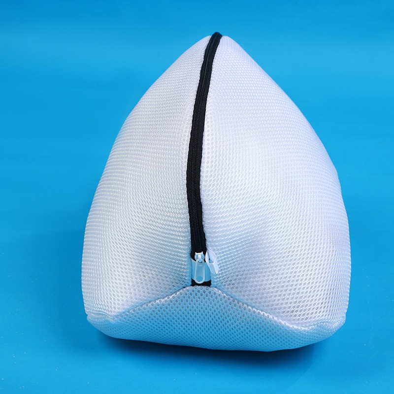 Bolsa de lavado acolchada, Protector de zapatos de lavandería de poliéster, amigable con la máquina, bolsa de secado, bolsas de red para zapatos