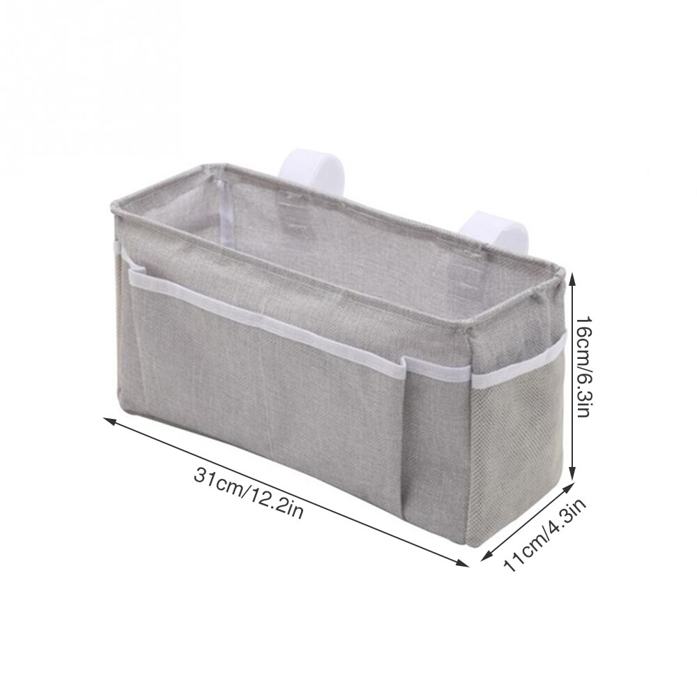 Sengelager opbevaring arrangør hængende caddie seng holder lommer seng lomme sofa arrangør lommer bog bomuld seng holder lommer