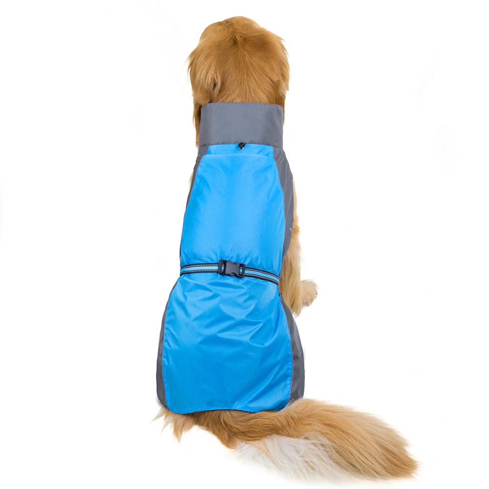 Large Dog Clothes Raincoat For Husky Labrador Border Collie Waterproof Big Dog Coats Clothing Rain Coat For Big Dogs 3XL-9XL Pet
