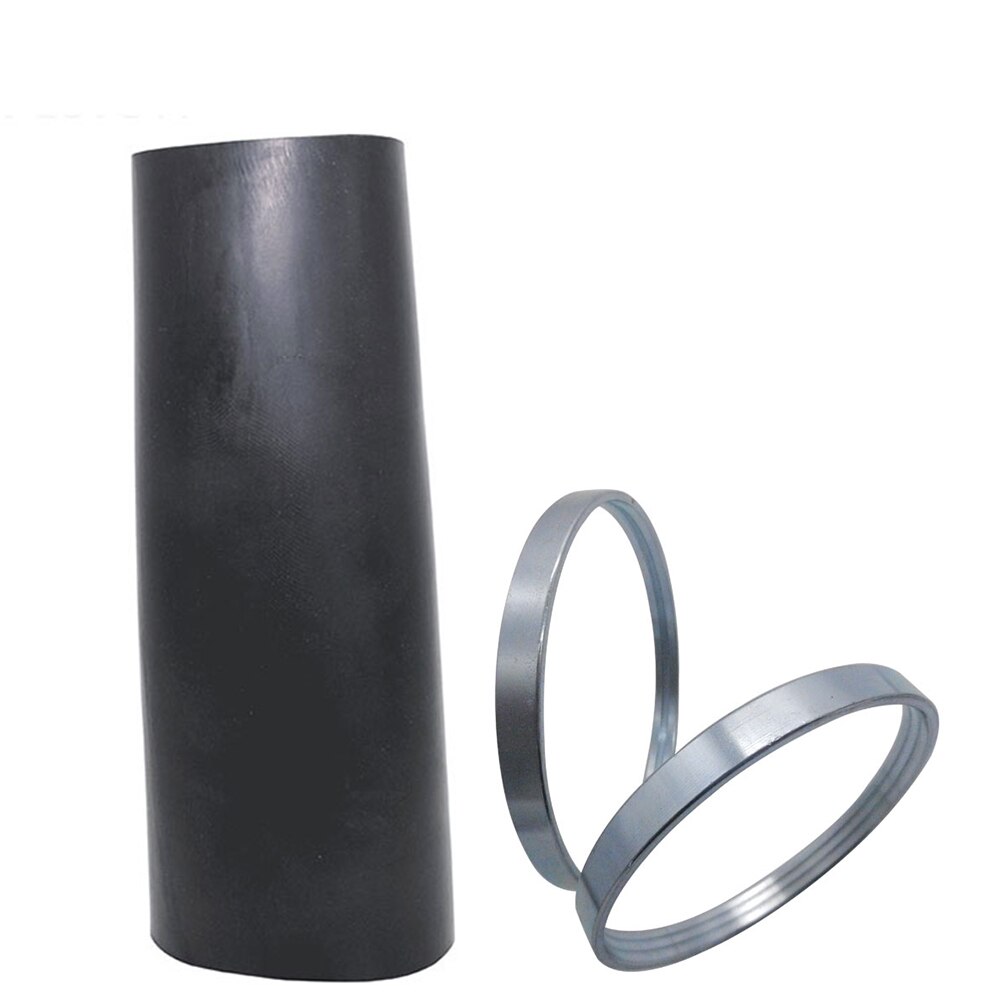 Tylny gumowy resor pneumatyczny rękaw + aluminiowy rozruch z pierścieniami robić zestawu naprawczego zawieszenia pneumatycznego Mercedes W220 S Class 2203205013: sleeve z Ring