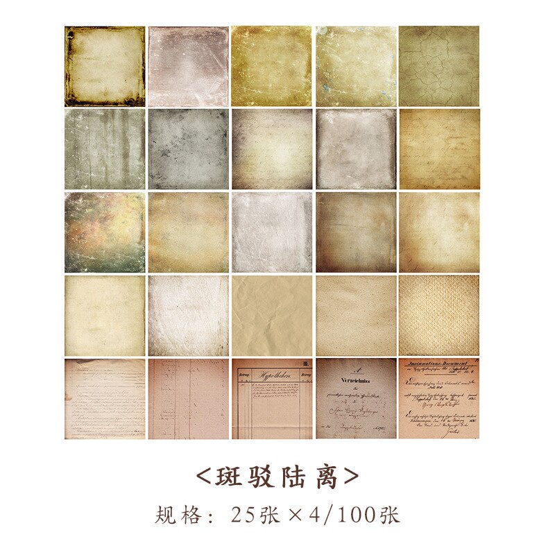 50pcs Scrapbook Paper, Journaling Scrapbooking Supplies Craft Paper