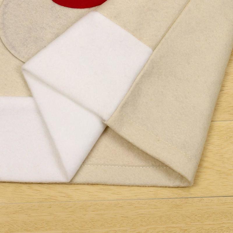 4 kpl jouluhattu tuolin päällinen joulupukki peura hirvi ruokapöydän tuolinpäälliset keittiöön ruokapöytä ruokapöytä joulukoristeita