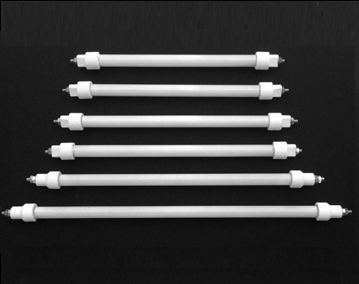 (2 pièces/lot) 220V infrarouge Tube de Quartz désinfection armoire électrique four pièce chauffage accessoires pièces Tubes de Quartz